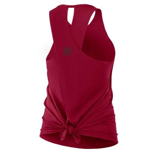 Nike Burgundy Washington Commanders Glory Crisscross Performance Tank Top