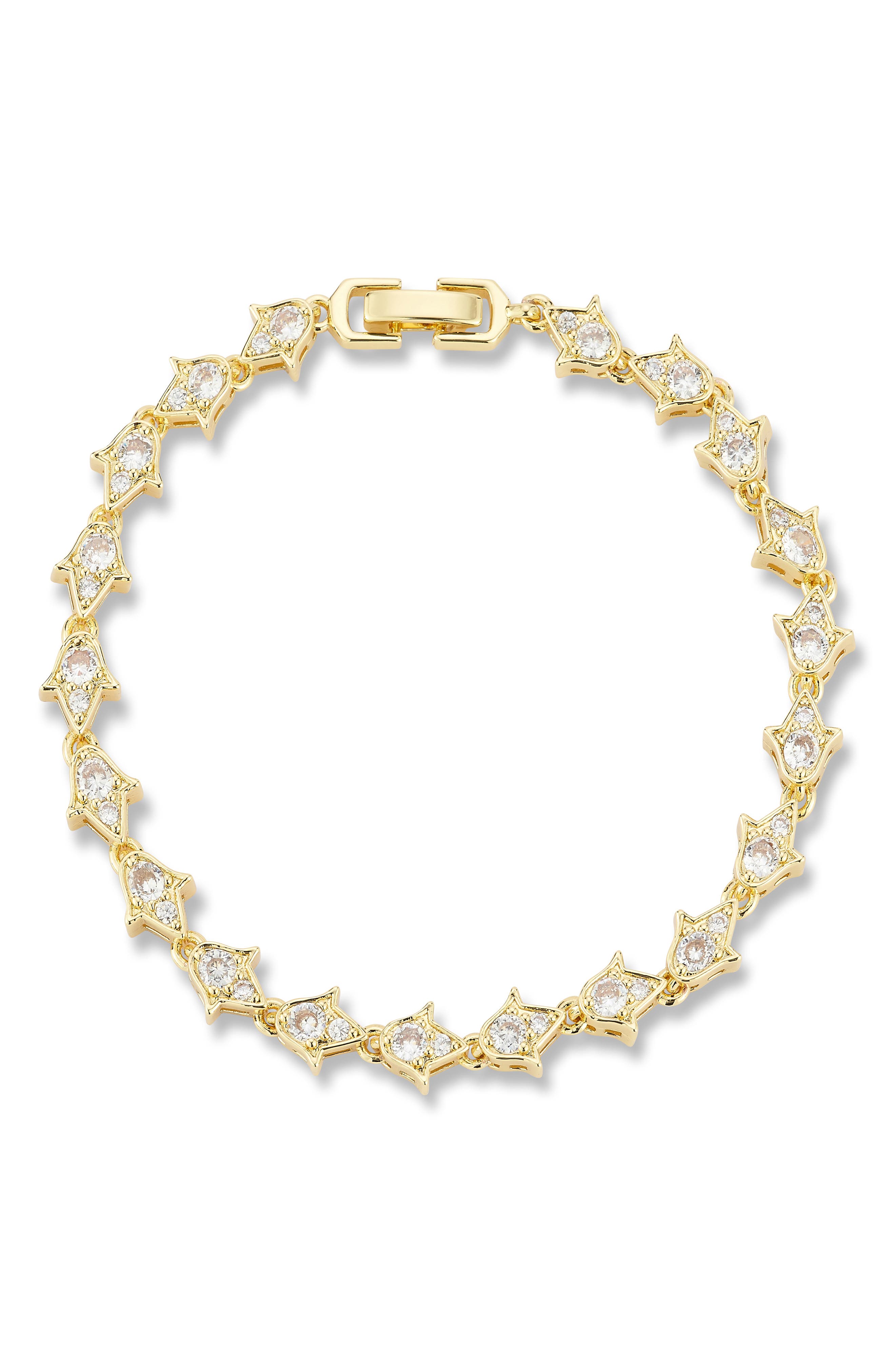 Cubic Zirconia Tennis Bracelet