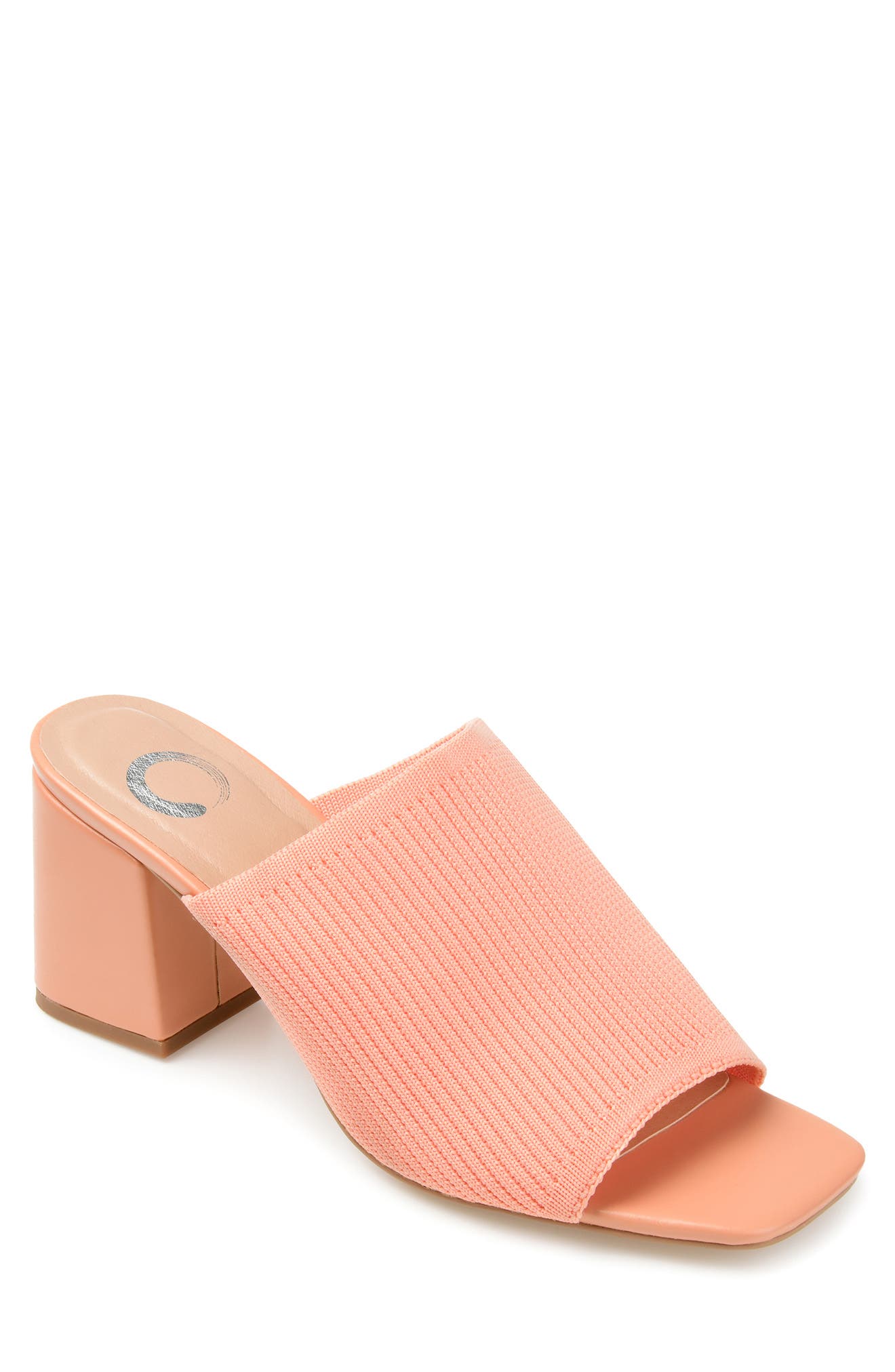 Journee Collection Lorenna Mule, Main, color, Coral