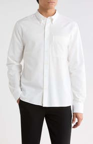 Vince Oxford Long Sleeve Button Down Shirt