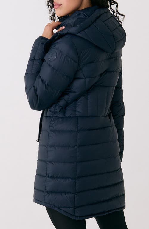 Lole Claudia Hooded Packable Down Jacket In Black