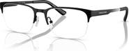 Armani Exchange 55mm Rectangle optical glasses