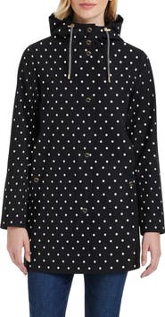 Kate Spade New York Hooded A-Line Jacket