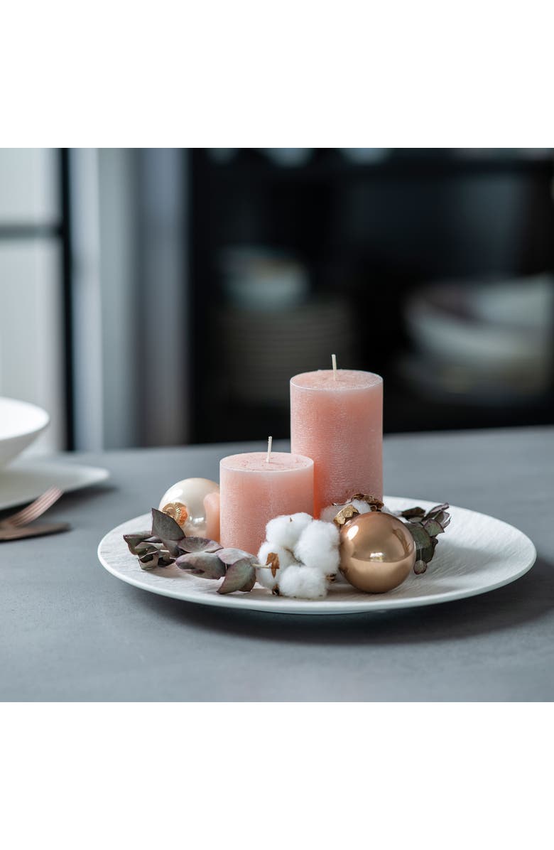 Villeroy & Boch Manufacture Rock blanc Pizza/Buffet Plate, Alternate, color, White