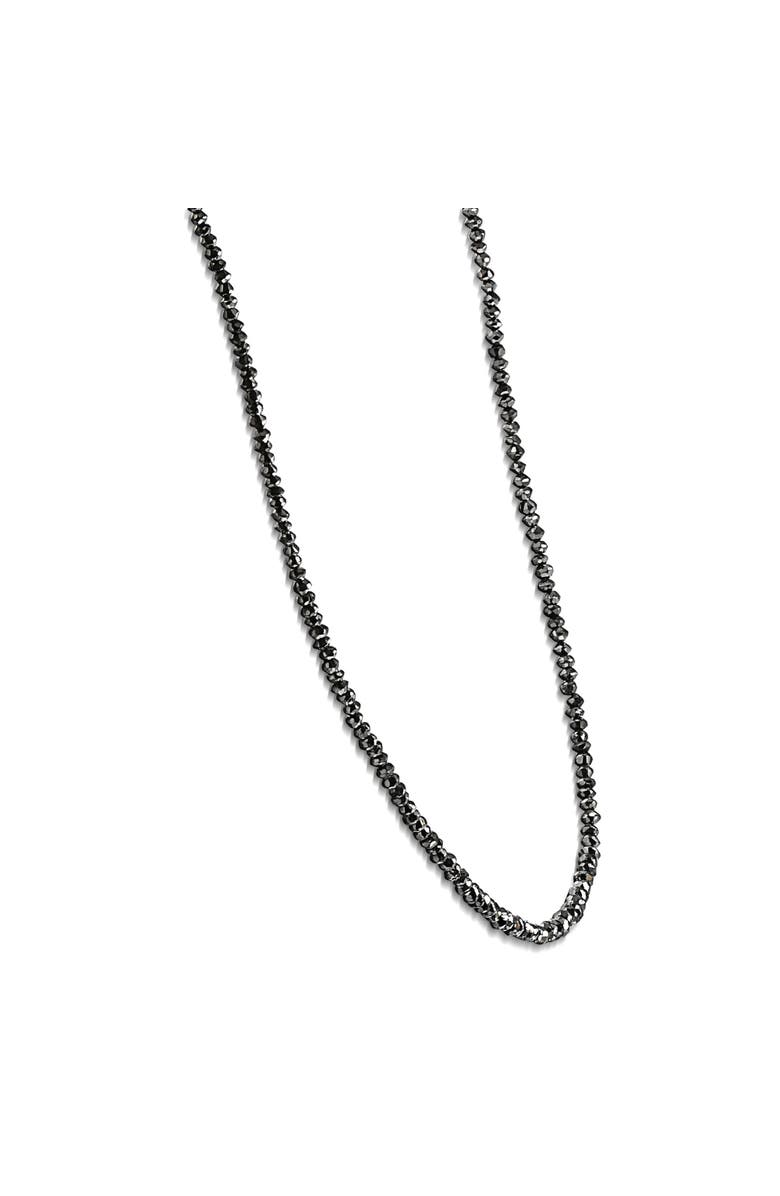 Bliss Diamond 15Ct TW Black Diamond Necklace 16" With 2" Extended 18k Gold, Alternate, color,
