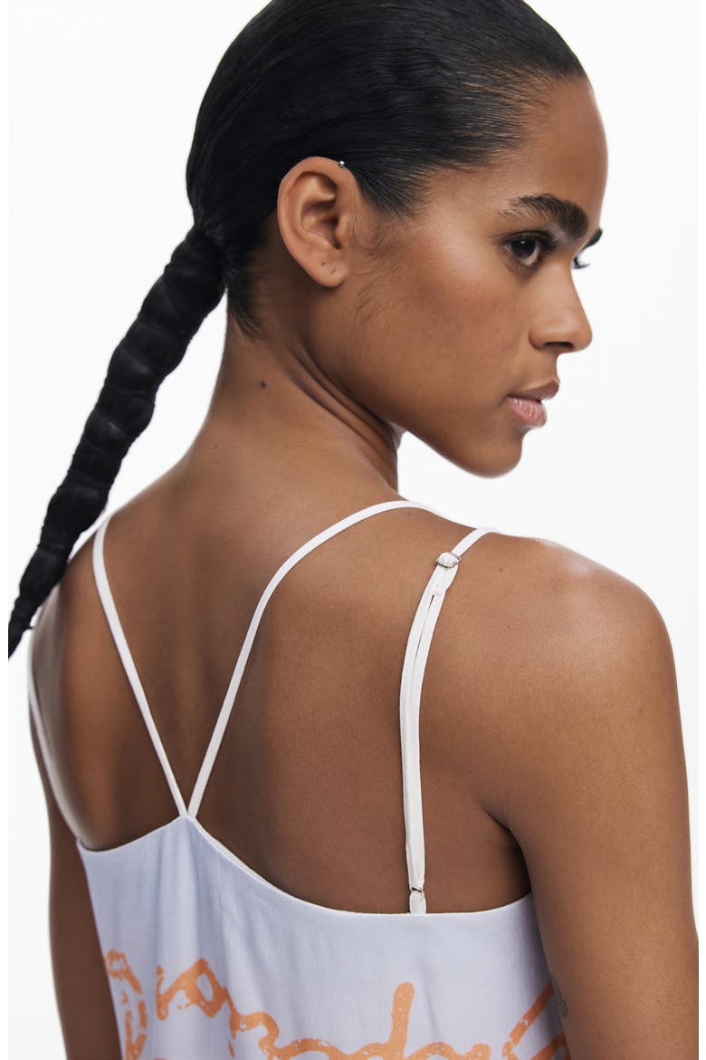 Asymmetric Strappy Camisole, Alternate, color, WHITE