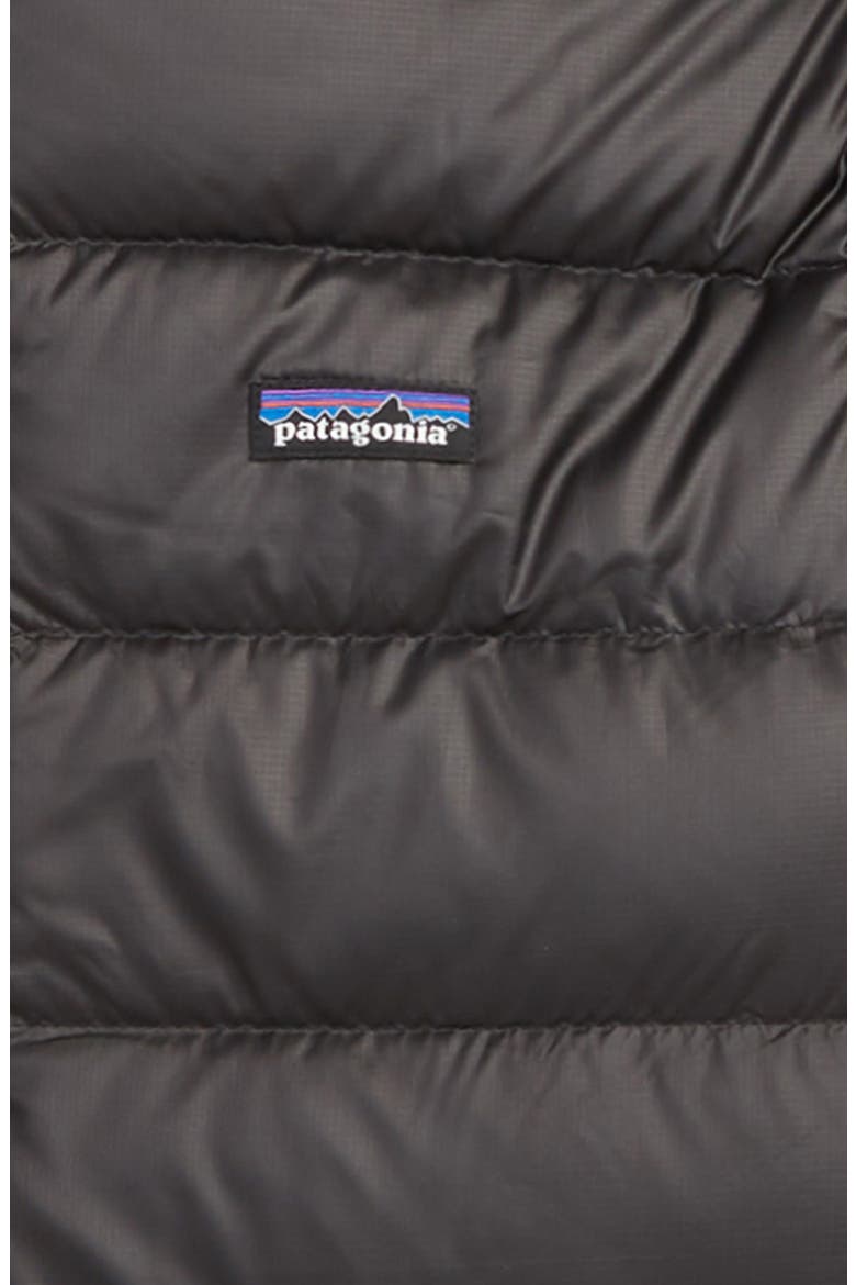 Hooded Down Jacket, Alternate, color, BLACK
