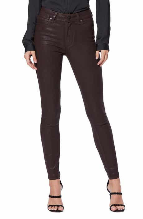 Transcend - Hoxton Coated High Waist Skinny Jeans (Nordstrom Exclusive)