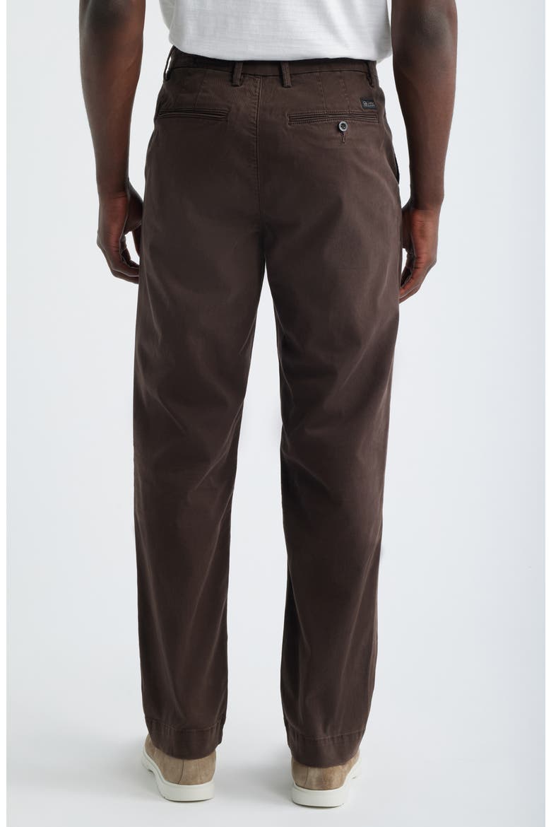 Archie Relaxed Straight Leg Stretch Sateen Pants, Alternate, color, 5 YEARS SULFUR OAK BARREL