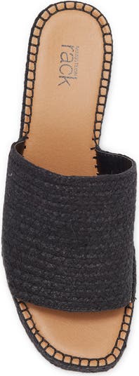 Claire Jute Wedge Slide Sandal