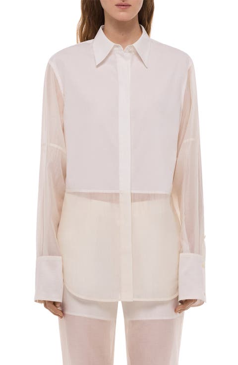 Woven Button-Up Shirt