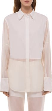 Helmut Lang Woven Button-Up Shirt