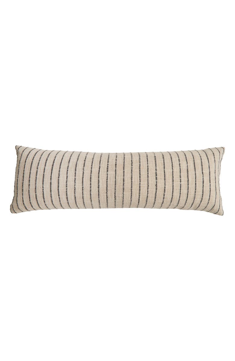 Pom Pom at Home Jojo Lumbar Accent Pillow, Main, color, Ivory / Charcoal