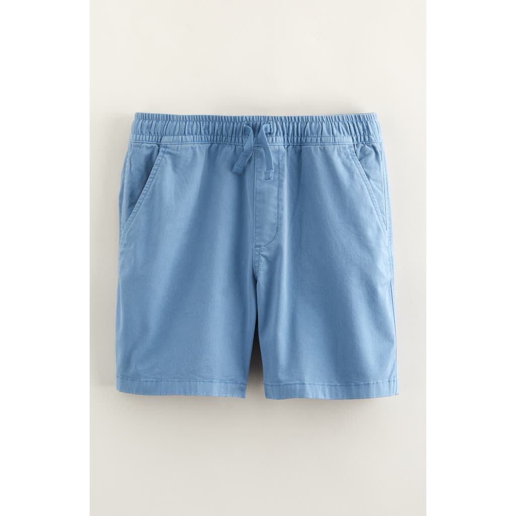 Nordstrom Kids' Essential Stretch Twill Shorts In Blue