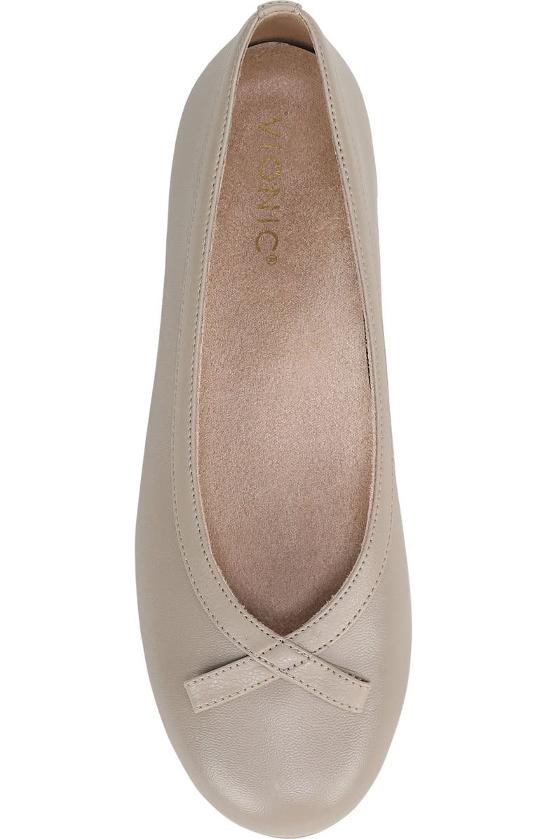 Vionic Sidney Ballet Flat, Alternate, color, Cobblestone