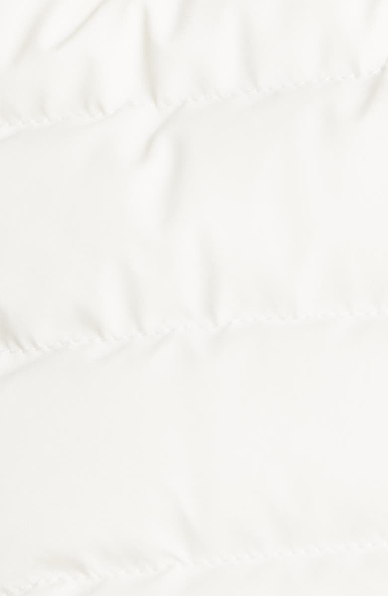 Moncler Bruche French Flag Down Hooded Puffer Coat, Alternate, color, 