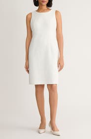 KASPER Empire Waist Lace Sheath Dress
