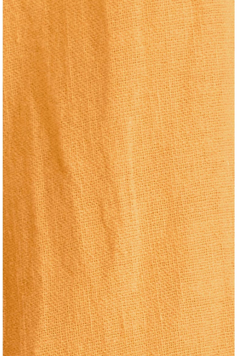Riviera Sleeveless Linen Cover-Up Minidress, Alternate, color, CREAMSICLE