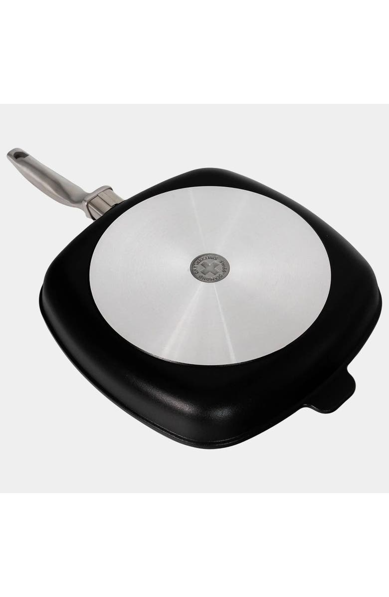 Swiss Diamond CHD Nonstick 11-Inch x 11-Inch Square Grill Pan, Alternate, color, Black