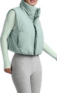 Beyond Yoga Warm-Up Water Repellent Puffer Vest