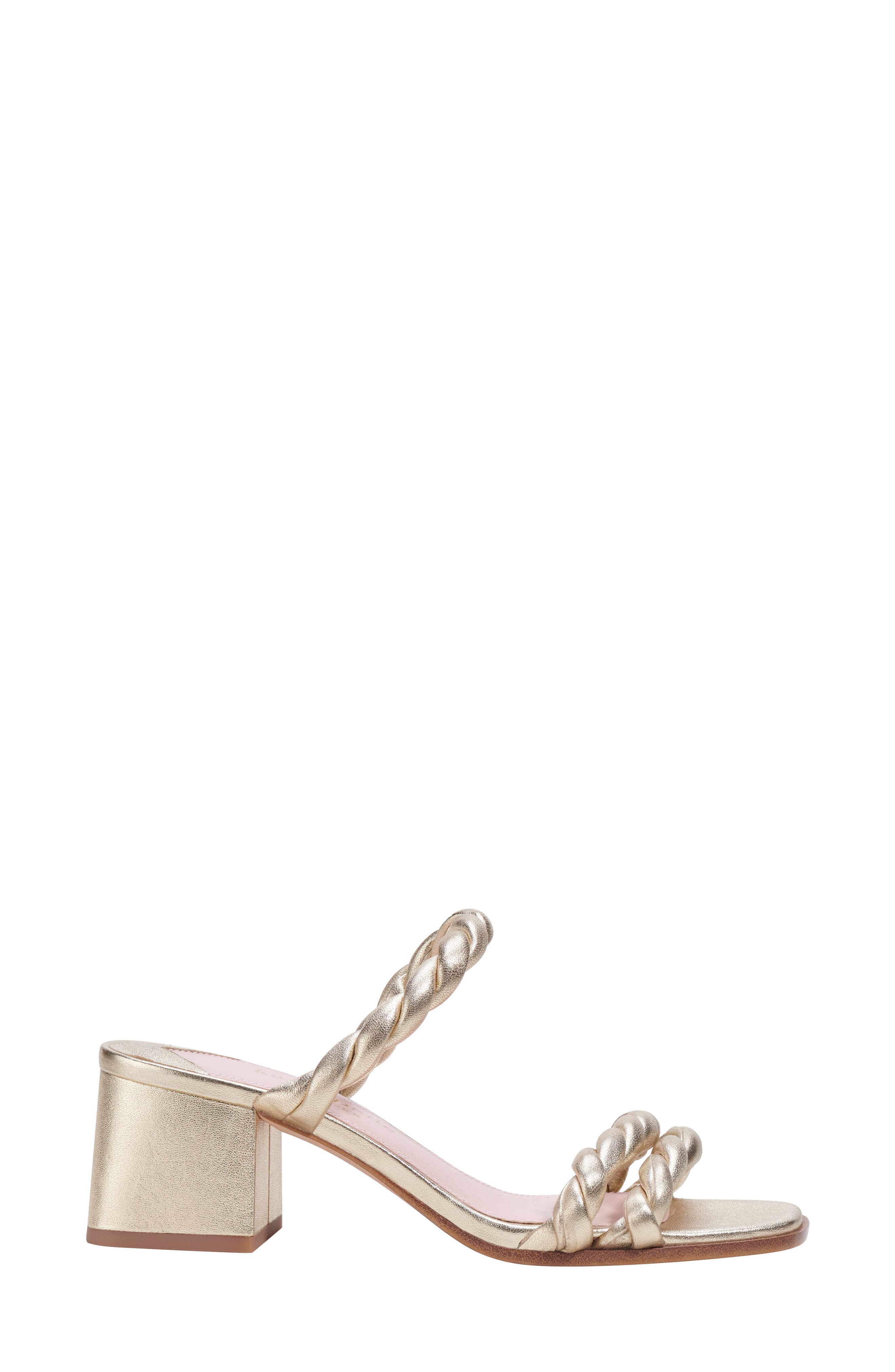 Kate Spade New York nina sandal, Alternate, color, Pale Gold