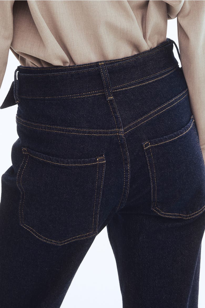 Flared High Jeans, Alternate, color, Dark denim blue