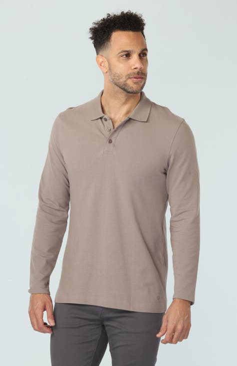 Men's 100 pima cotton polo shirts best sale