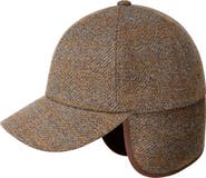 Bailey Nesbit Plaid Baseball Cap with Convertible Earflaps