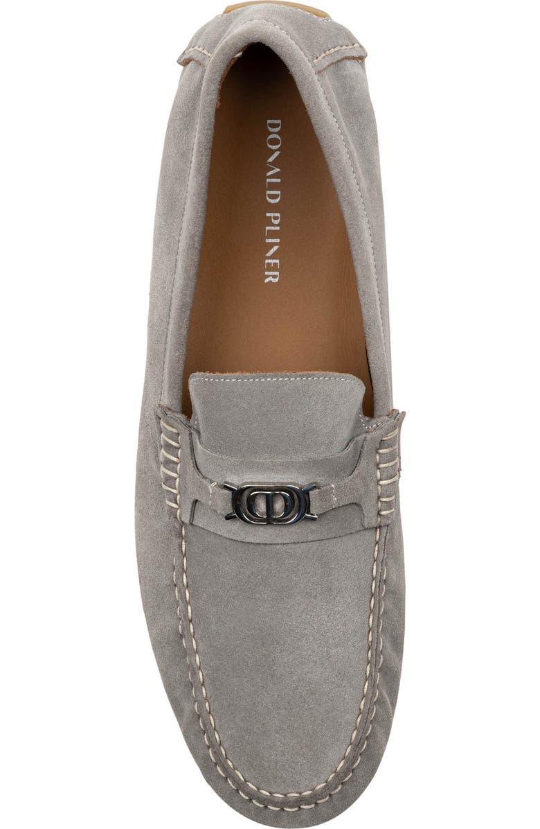 Donald Pliner Bit Driving Loafer, Alternate, color, Cloud Grey