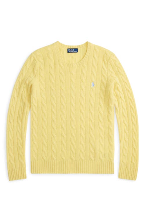 Polo Ralph Lauren Cable Stitch Wool & Cashmere Sweater