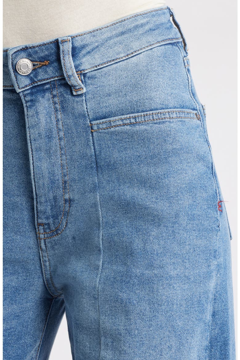 High Waist Wide Leg Jeans, Alternate, color, EVER AFTER BLUES