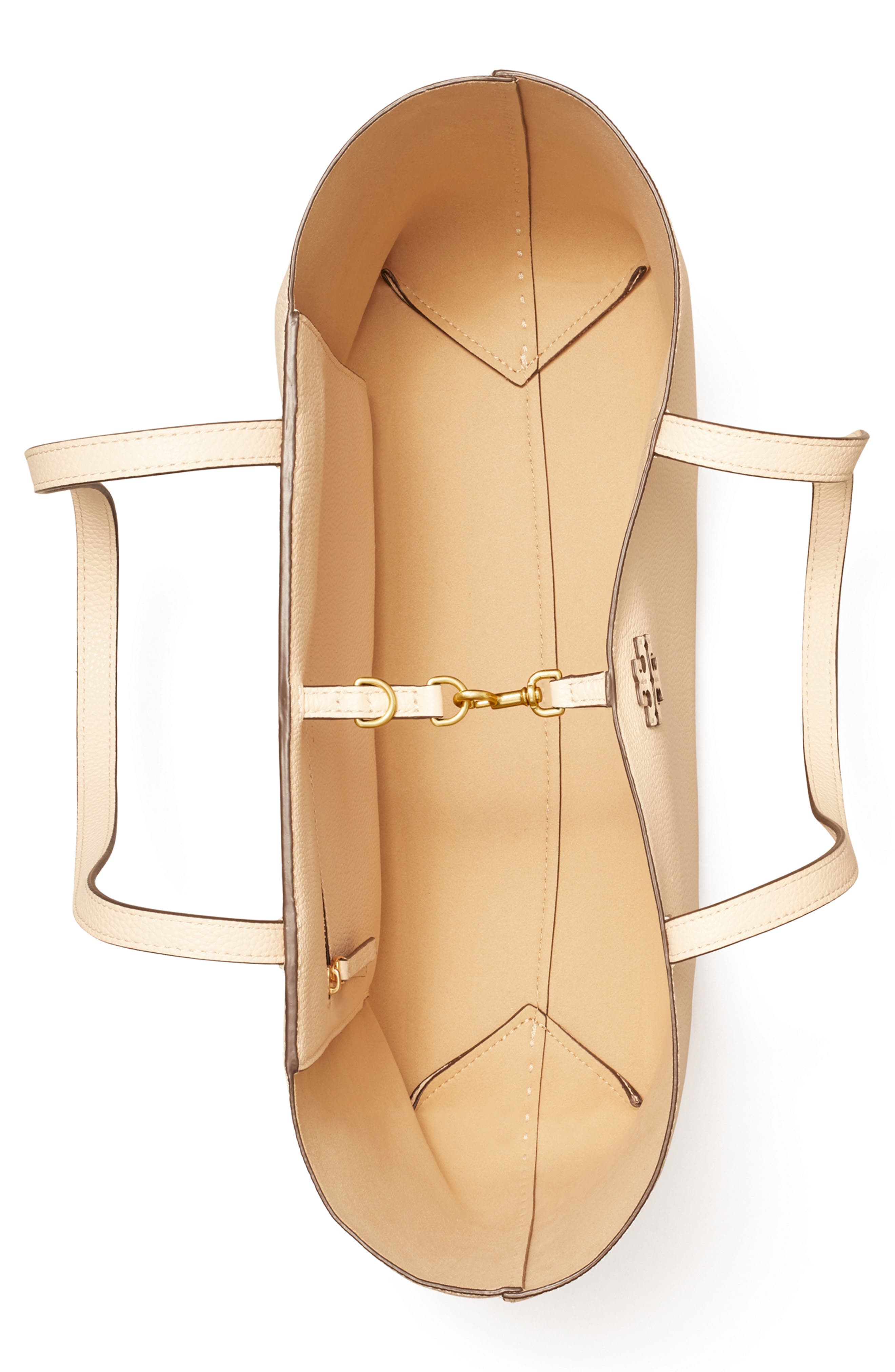 McGraw Leather Tote, Alternate, color, BRIE
