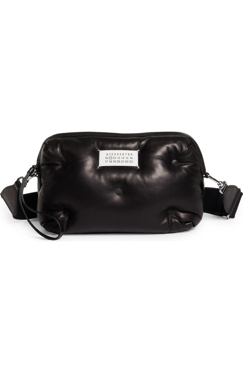Maison Margiela Glam Slam Leather Crossbody Bag, Main, color,