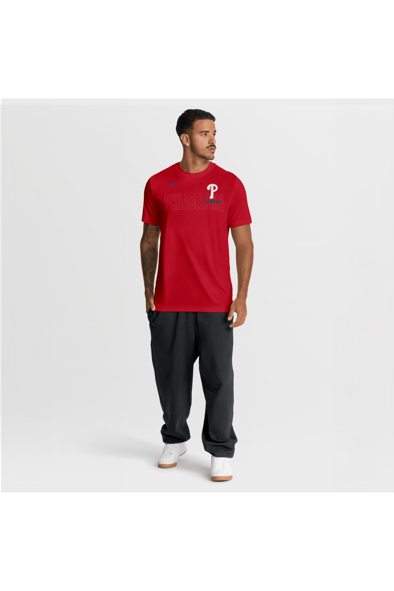 Men's Nike Red Philadelphia Phillies Knockout Team Legend Dri-FIT T-Shirt, Alternate, color, Red