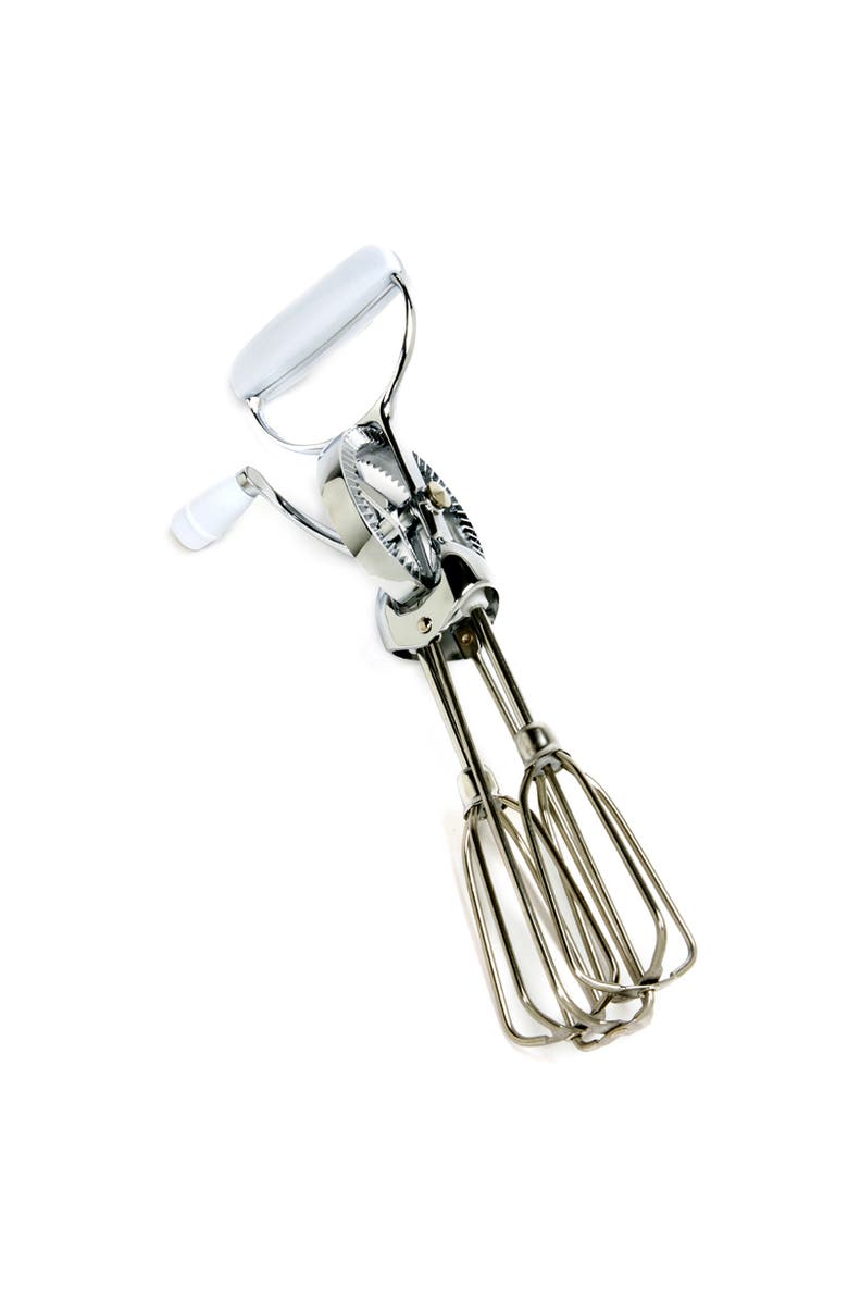 Norpro Egg Beater Classic Hand Crank Style, 12-Inch Stainless Steel Mixer, Main, color, Silver