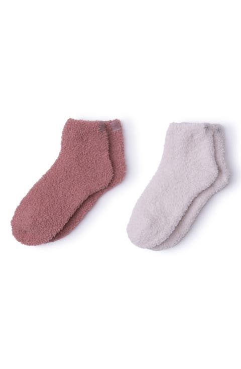 CozyChic™ Assorted 2-Pack Ankle Socks