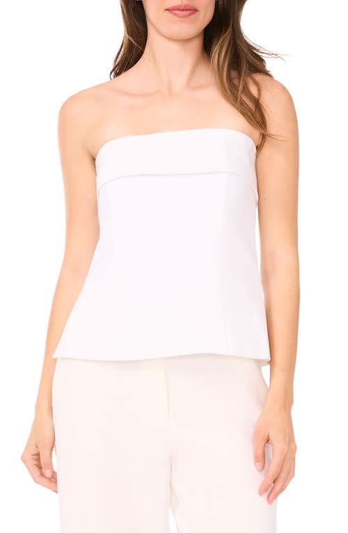 HALOGENR HALOGEN(R) TAILORED FOLDOVER STRAPLESS TOP