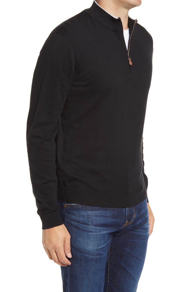 johnnie-O Bailey Quarter Zip Sweater, Alternate, color, 