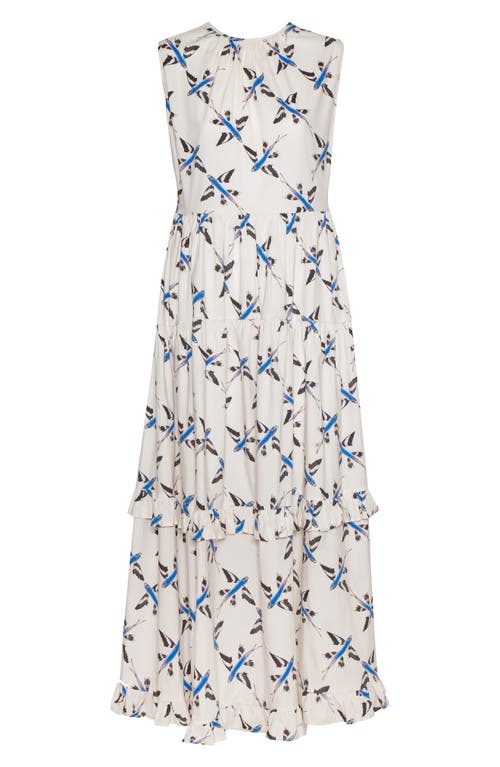 Shop The Lulo Project Tado Print Sleeveless Maxi Dress