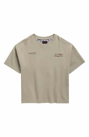 DENIM AND FLOWER Kids' Logo Short Sleeve T-Shirt