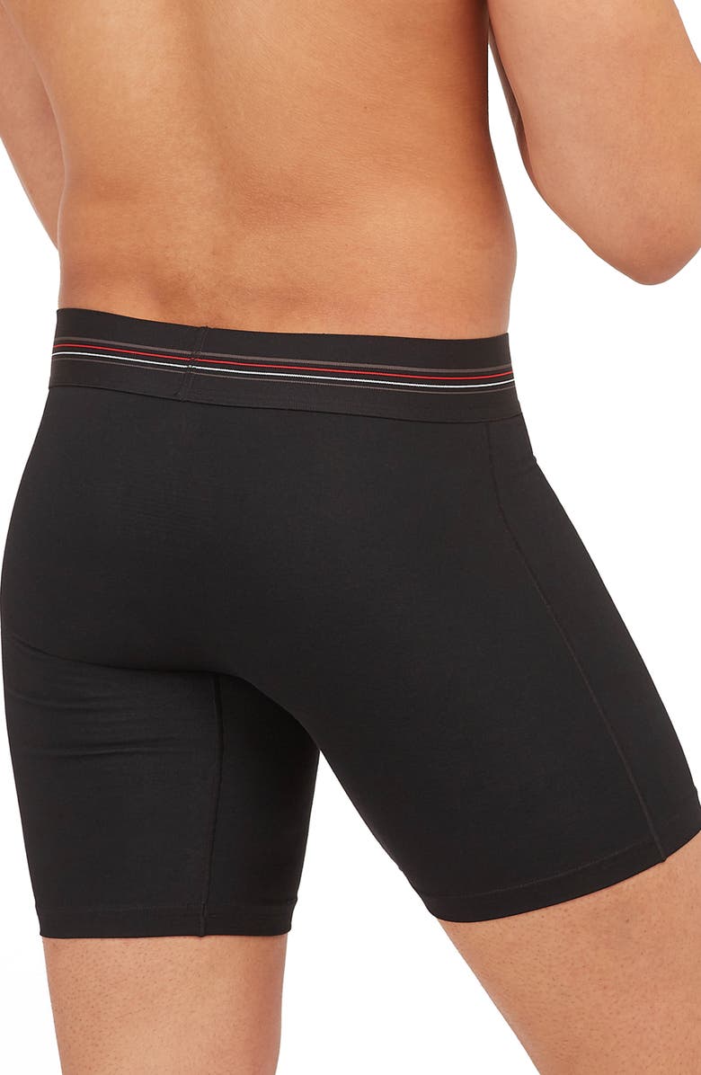 SPANX<sup>®</sup> Sculpt Stretch Cotton Boxer Briefs, Alternate, color, 
