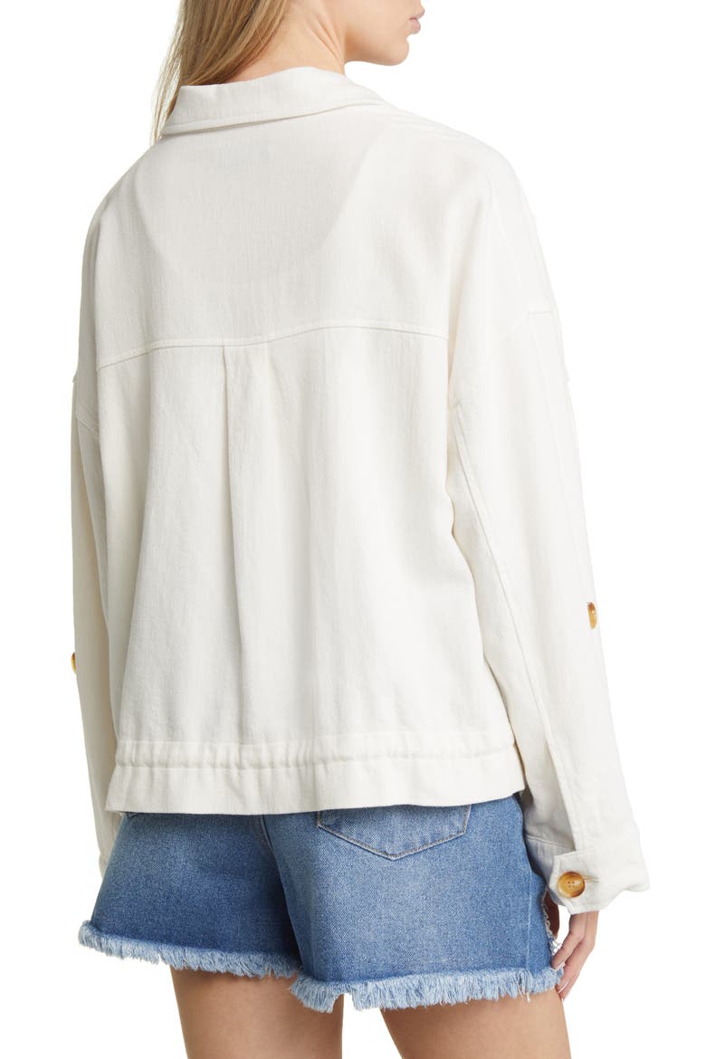 Cotton & Linen Utility Jacket, Alternate, color, GREAT CATCH