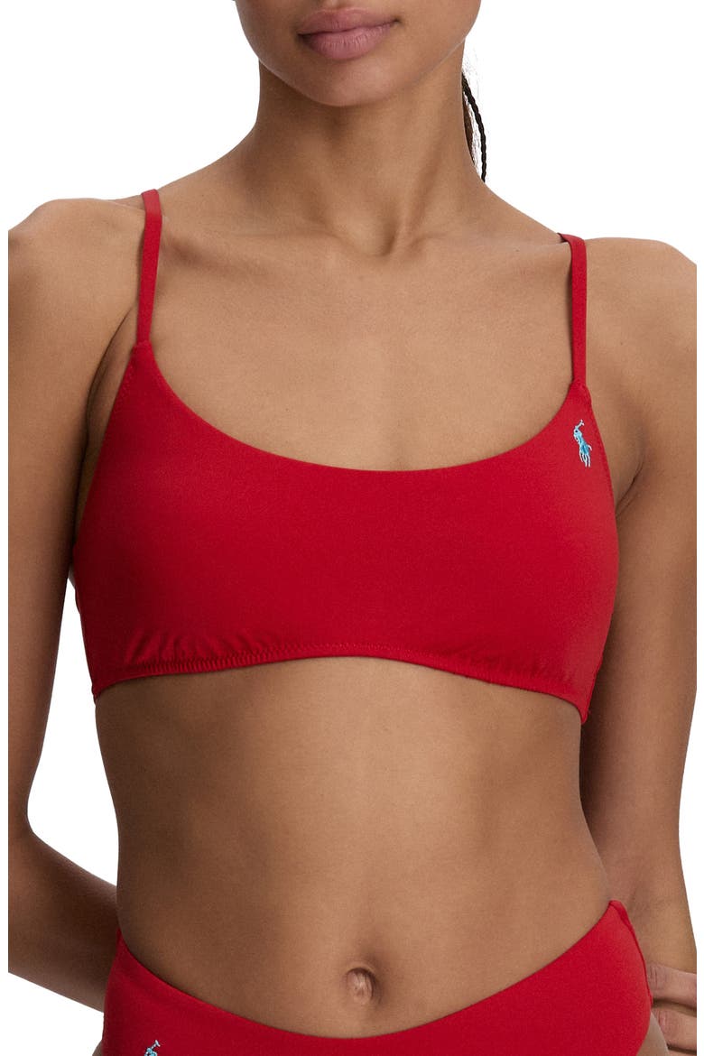 Kennedy Bikini Top, Main, color, CRUISE RED