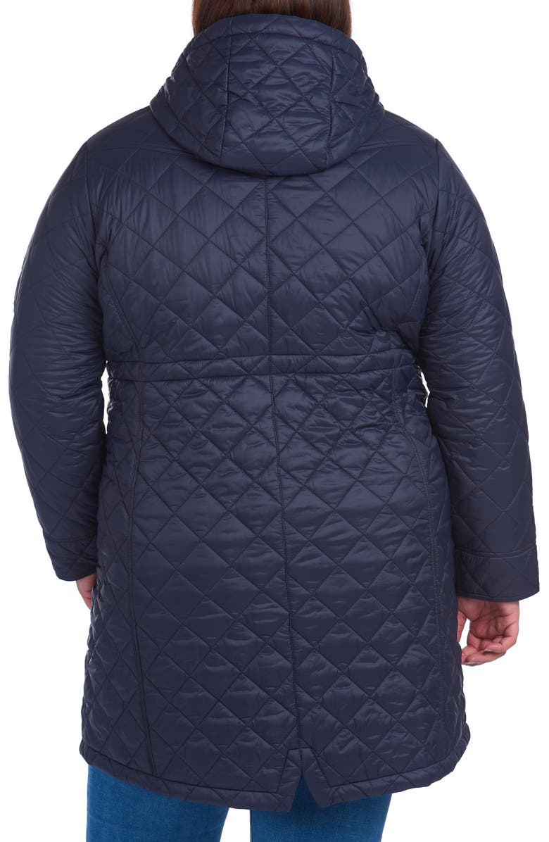 Barbour Jenkins Quilted Hooded Coat, Alternate, color,