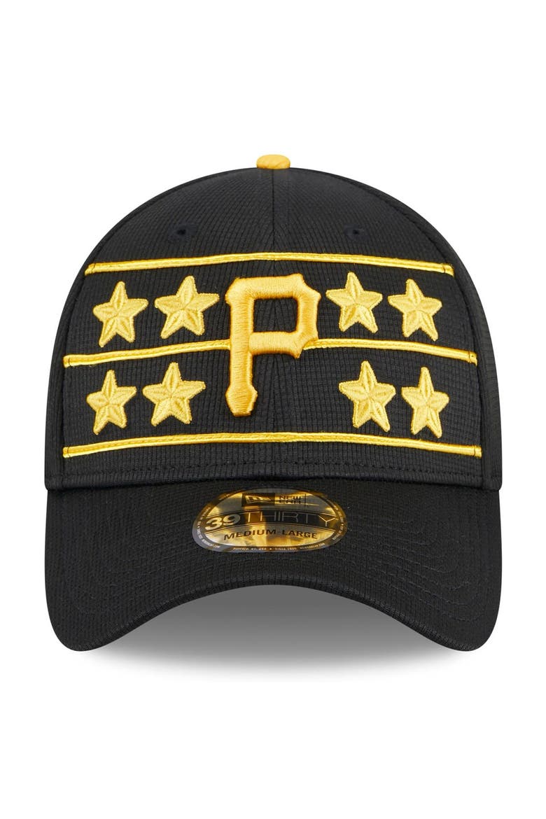 Men's New Era  Black Pittsburgh Pirates 2024 Batting Practice 39THIRTY Flex Hat, Alternate, color, Black