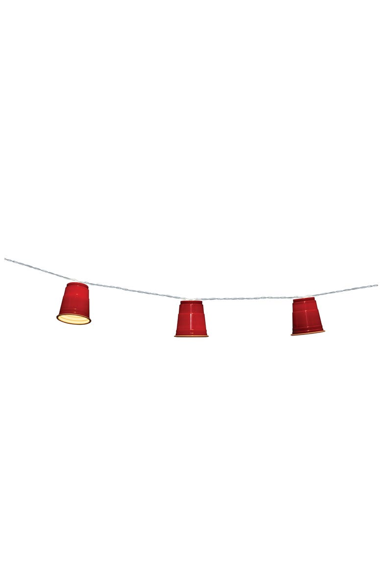 Solo Cup String Lights, Main, color, RED