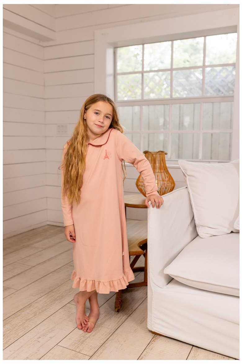 French Nightgown, Alternate, color, Pink