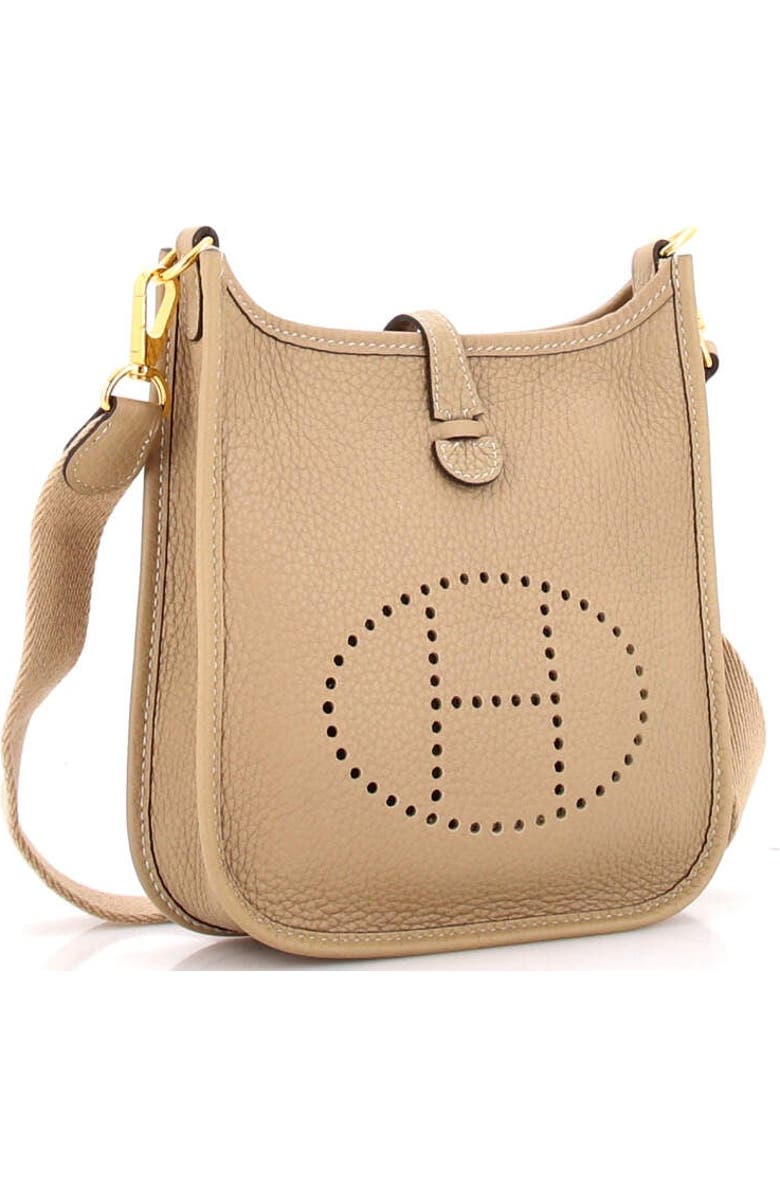 Pre-Owned Hermes Evelyne Bag Gen III Clemence TPM, Alternate, color, Trench