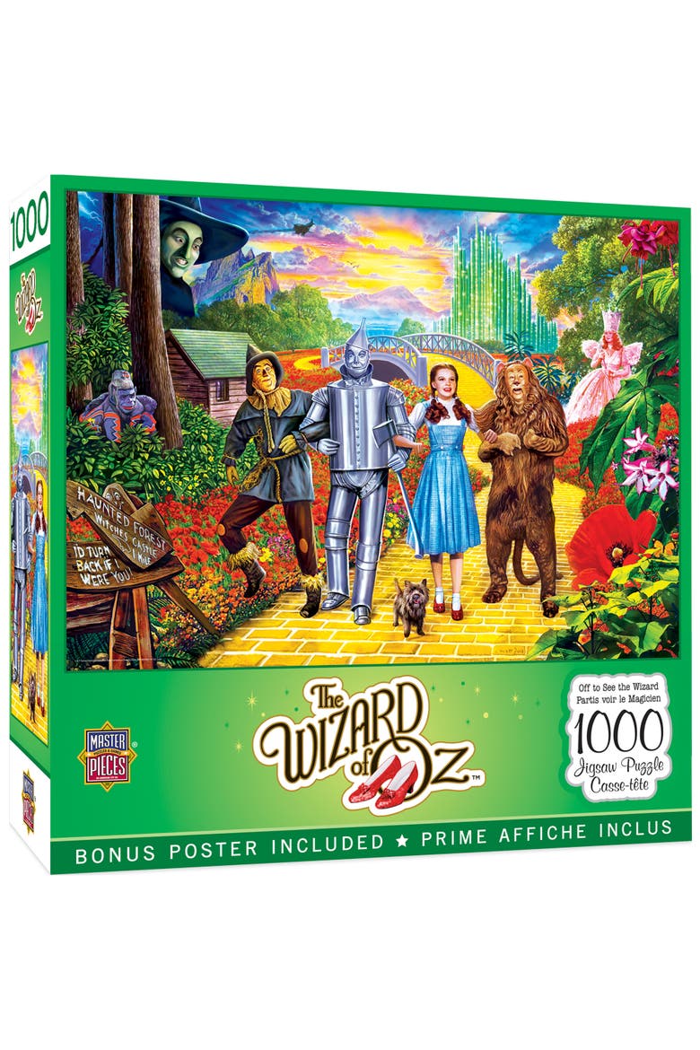 Off to See the Wizard 1000 Piece Puzzle, Main, color, Multicolor