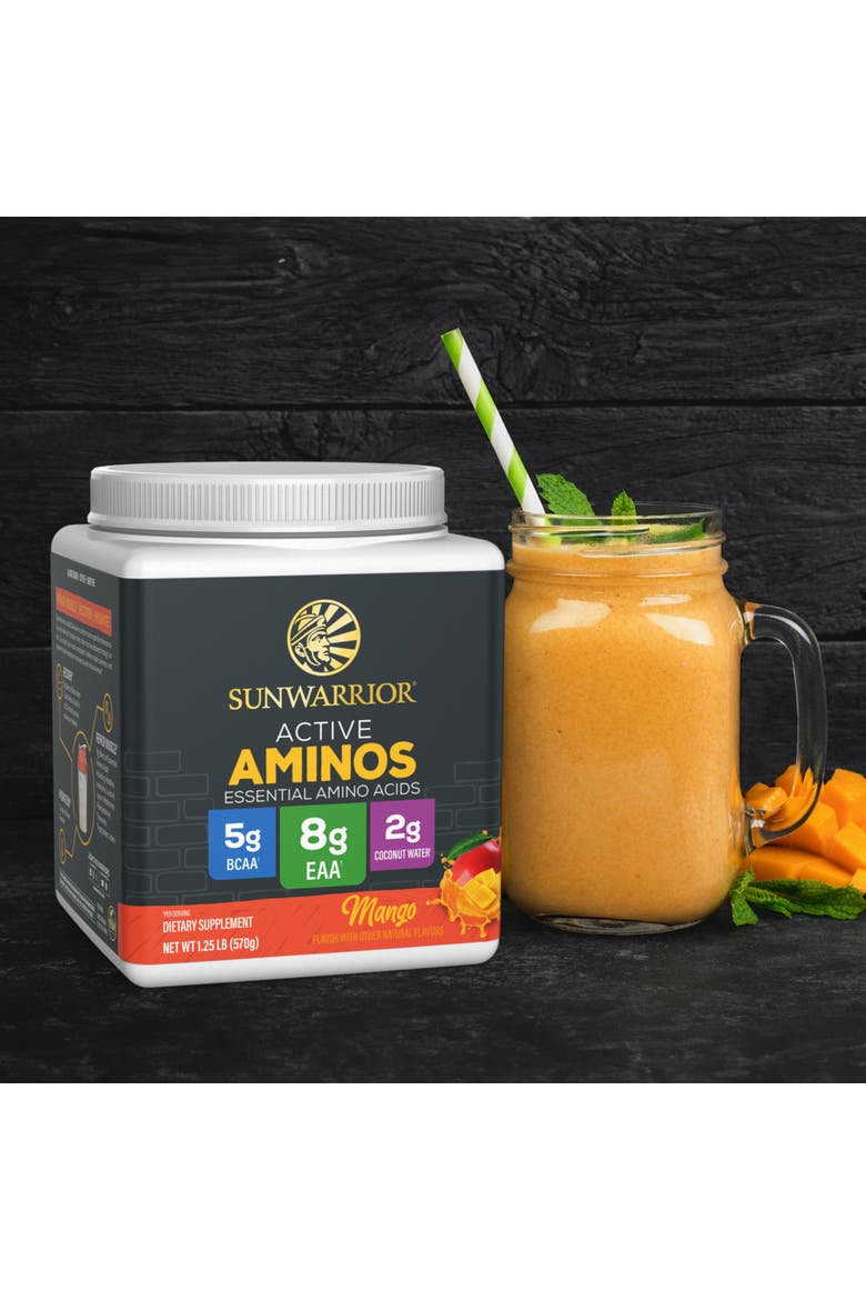 Active Aminos Powder, 570gm, Alternate, color, Mango